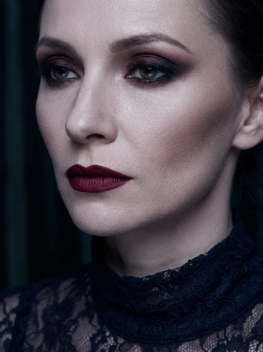 Elegantes Vampir Make-up - Halloween Make-up